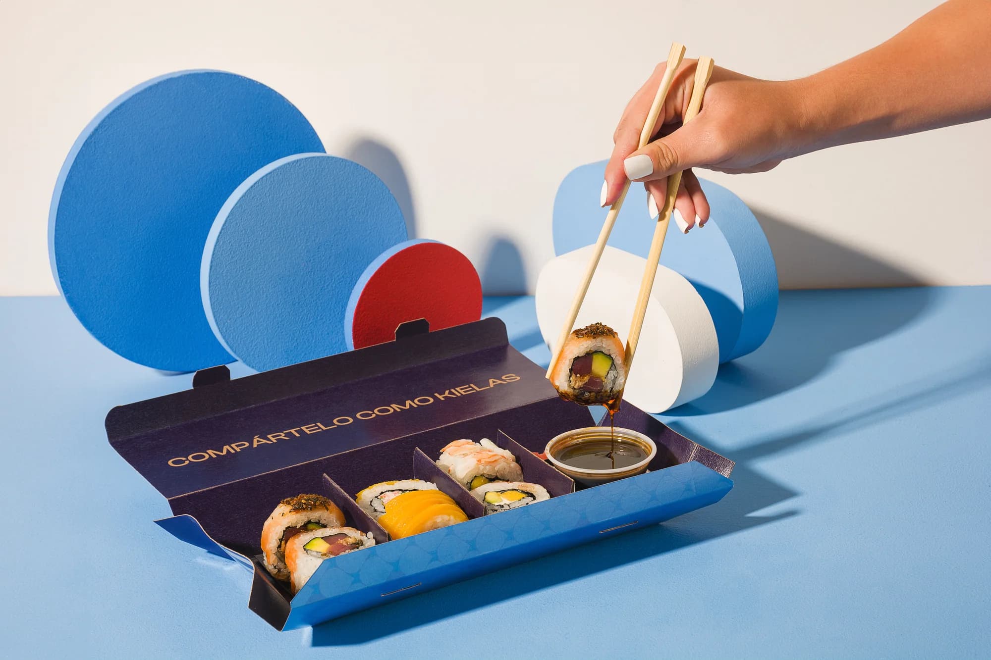 Sushi Kielo servido para compartir